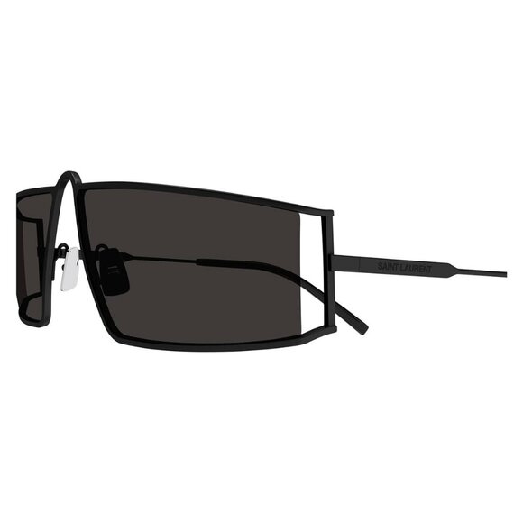 New SAINT LAURENT Black Square SL 606 001 Sunglasses Women - Picture 3 of 4